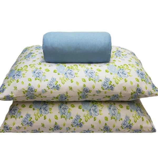Jogo De Cama Casal Queen Algodão 3 Peças Macio