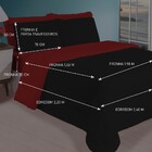 Jogo De Cama Casal Queen Para Calor De Verão Com Edredom Lenç