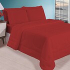 Jogo De Cama Casal/queen Para Calor De Verão Com Edredom Lenç