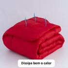 Jogo De Cama Casal/queen Para Calor De Verão Com Edredom Lenç