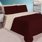 Jogo De Cama Casal Queen Para Calor De Verão Com Edredom Lenç