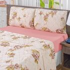 Jogo De Cama Casal Queen Quality 4 Peças Rosê