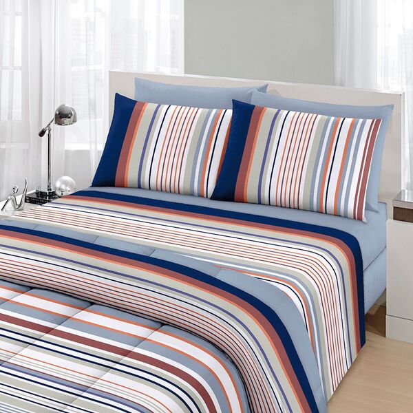 Jogo de Cama - Casal - Royal - Lionel - 4 Peças - 100% Algodã