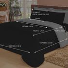 Jogo De Cama Com 6 Pçs Aconchego Casa Dona Dupla Face Casal Q