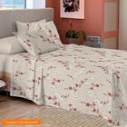 Jogo De Cama De Solteiro Clari Super Cotton Duplo 3 Peças Cam