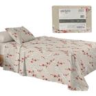 Jogo De Cama De Solteiro Clari Super Cotton Duplo 3 Peças Cam