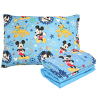 Jogo De Cama Duplo Solteiro Disney Mickey Lençol Fronha