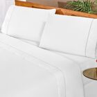 Jogo De Cama Elegance Branco Queen Percal 180 Fios 04 Peças