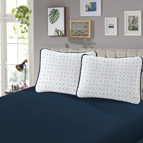 Jogo De Cama Em Malha 3 Peças Casal Confort Sbx - Grécia