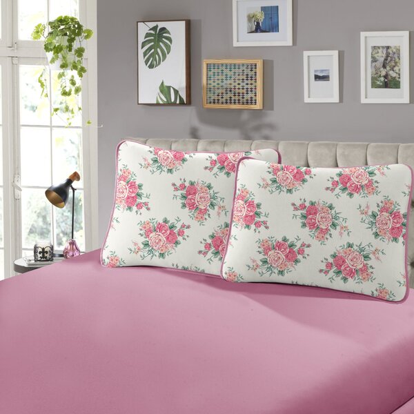 Jogo De Cama Em Malha 3 Peças Queen Confort Sbx - Gianna