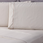 Jogo De Cama Essential Liso Bege Solteiro 03 Peças - Percal 2