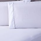 Jogo De Cama Essential Liso Branco Solteiro 02 Peças - Percal