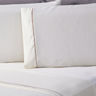 Jogo De Cama Essential Liso Palha Solteiro 03 Peças - Percal