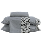 Jogo De Cama Firenze Jacquard Queen 04 Peças - Percal 400 Fio