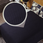 Jogo De Cama Geometrica 3 Pçs Casal Queen Azul Casen