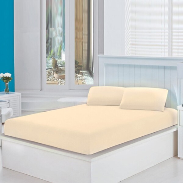 Jogo De Cama Guilherme Confecções Em Malha Com 3 Peças Casal