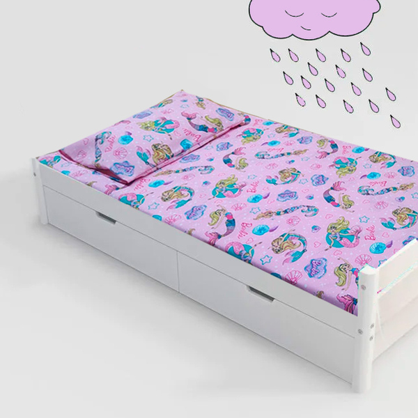 Jogo De Cama Infantil Barbie 3 Peças