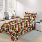 Jogo de Cama Infantil - Carros Champion - Microfibra - 150 Fi