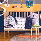 Jogo De Cama Infantil Com 3 Peças Barco Azul