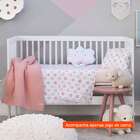 Jogo De Cama Infantil Com 3 Peças Nuvem Pêssego