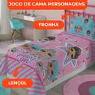 Jogo De Cama Infantil Lepper Lol Solteiro 2 Peças Microfibra