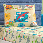 Jogo De Cama Infantil Menino Estampado Dinossauro 2 Peças Tec