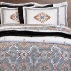 Jogo De Cama Kacyumara Casal 4 Peças Percal 300 Fios Satinée