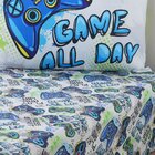 Jogo De Cama Kids Solteiro 2 Pçs Microfibra 88x188x30cm Game