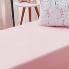 Jogo De Cama Kids Solteiro Infantil Malha 88x188x25cm Ballet