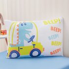 Jogo De Cama Kids Solteiro Infantil Malha 88x188x25cm Dino