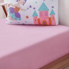 Jogo De Cama Kids Solteiro Infantil Malha 88x188x25cm Fada