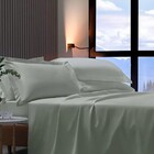 Jogo De Cama King 2,80x2,60 Nobless - Prata 300 Fios Appel