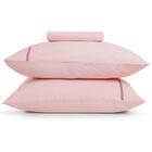 Jogo De Cama King 3 Pçs Liam Percal 180 Fios Karsten - Branco2