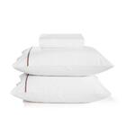 Jogo De Cama King 3 Pçs Liam Percal 180 Fios Karsten - Branco2