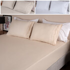 Jogo De Cama King 3 Peças Micro Percal 300 Fios Bordado - Bf