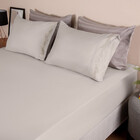 Jogo De Cama King 3 Peças Micro Percal 300 Fios Bordado - Bf