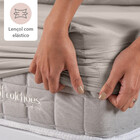 Jogo De Cama King 3 Peças Micro Percal 300 Fios Bordado - Bf