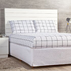 Jogo De Cama King 3 Peças Percal Algodão 180 Fios Atual Quadr