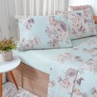 Jogo De Cama King 4 Pçs 150 Fios Super Macio 100% Algodão Gar