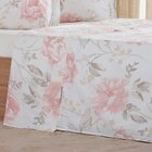 Jogo De Cama King 4 Pçs 200 Fios 100% Algodão 193x203x40cm  A