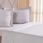 Jogo De Cama King 4 Pçs Line Stile 100% Poliéster 193x203x40c