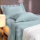 Jogo De Cama King 4 Peças Altenburg Algodão Lux 200 Fios  Azu