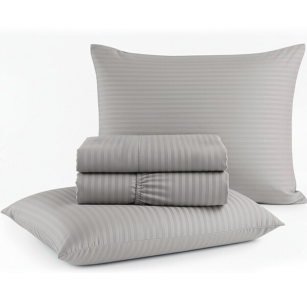 Jogo De Cama King 4 Peças Micropercal Acetinado Bf Colchões