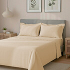 Jogo De Cama King 4 Peças Percal 300 Fios Bf Colchões