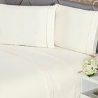 Jogo De Cama King 4 Peças Tecido Percal 200 Fios Ponto Palito