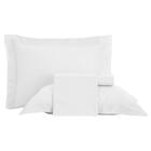 Jogo De Cama King Altenburg Cetim 300 Fios Branco