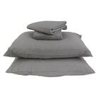 Jogo De Cama King Microfibra Mesclado Cinza - A\casa