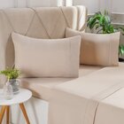 Jogo De Cama King Serenitá 4 Pçs Bordado Festonê 193x203x40cm