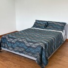 Jogo De Cama King Size Lepper 100% Algodão Infinito Chumbo