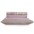 Jogo de Cama - King Size - Prata - 150 Fios - Bloom - 4 Peças